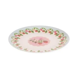 Cath Kidston Picnic Essentials*Strawberry 4Pk Melamine Picnic Side Plates
