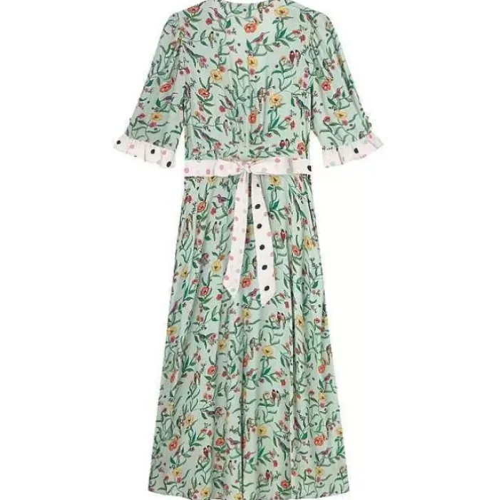 Cath Kidston Dresses & Skirts*Summer Birds Short Sleeve Ruffle Tea Dress