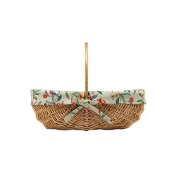Cath Kidston Online Exclusive*Summer Birds Wicker Garden Trug